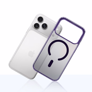 3mk Frosty MagCase suojakuori iPhone 17 Pro Max:lle - violetti