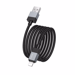 Hoco USB-A - Lightning -kaapeli 2,4A 1 m X110 - musta