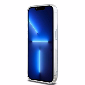DKNY alkuperainen kovakuori IML Mono ja Raita MagSafe DKHMP15LHRHSEK iPhone 15 Pro:lle - musta