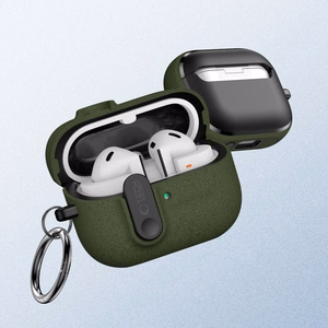 Tech-Protect Slim Hook Suojakuori Samsung Galaxy Buds 3 / 3 FE / 3 Pro:lle - Vihreä