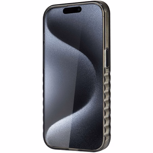 Audi IML Big Logo MagSafe Suojakuori iPhone 15 Pro Max:lle - musta