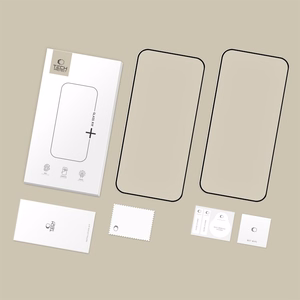 Tech-Protect Glass Fit+ 2-Pack Tempered Glass for Xiaomi 17T - Black