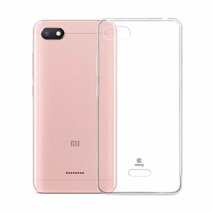 Crong Crystal Slim suojakuori laitteelle Xiaomi Redmi 6A, läpinäkyvä