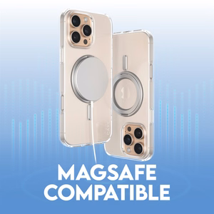 CARE by PanzerGlass Feature Kickstand suojakuori iPhone 16 Pro Max 6.9' hopea/hopea MagSafe 1328