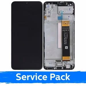 LCD Näyttö Samsung M236 M23 5G / M336 M33 5G Musta kehyksellä (Service Pack)