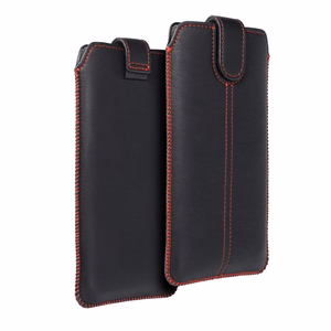 Slip-in phone case sleeve for iPhone 12 / 12 PRO / Samsung Xcover 5/ S21 5G/ NOTE/NOTE 2/NOTE 3 Ultra Slim M4 black