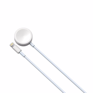 Devia cable 2in1 Smart EA199 USB - Lightning white with inductive magnetic charger for Apple Watch
