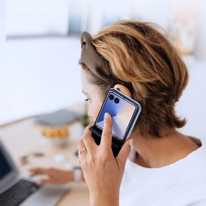 Dux Ducis BRIL suojakuori Samsung Z Flip7 5G sininen