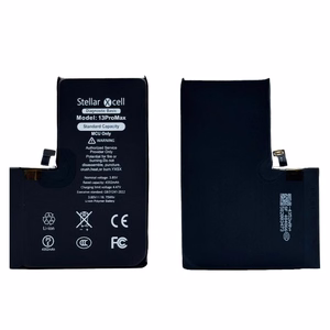 StellarXcell Diagnostic -akku Apple iPhone 13 Pro Max -puhelimeen, 4352 mAh (vakiokapasiteetti + laadukas BMS-kopio)