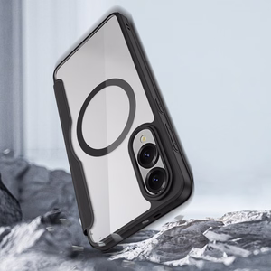 DUX DUCIS Lompakkokuori SKIN X PRO MagSafe-yhteensopiva Samsung S25 Edge musta