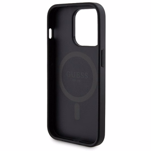 Guess 4G Metal Logo kotelo iPhone 13 Pro Max + 5000mAh MagSafe varavirtalähde - musta