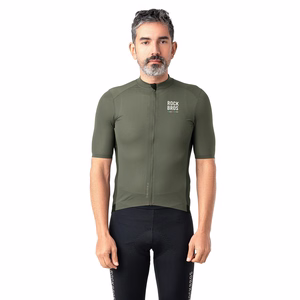 Rockbros 15220004002 ROAD TO SKY men's cycling jersey short sleeve S - green