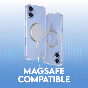 CARE by PanzerGlass Feature Kickstand suojakuori iPhone 16 Plus 6.7' hopea/hopea MagSafe 1327