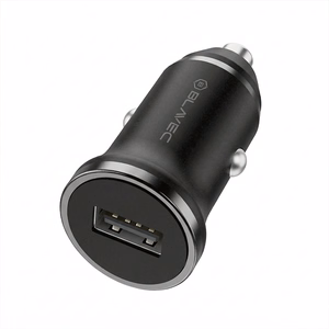 Blavec autolaturi BS-01A-C Road - USB - QC 3.0 18W ja USB - Type C -kaapeli (CCBS01ACR-UB) musta