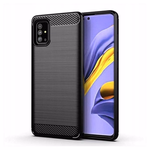 CARBON suojakuori SAMSUNG A71 5G musta