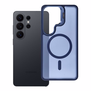 Suojakuori Samsung S26 ULTRA Forcell F-Protect Shadow Stand Premium MagSafe-yhteensopiva tummansininen