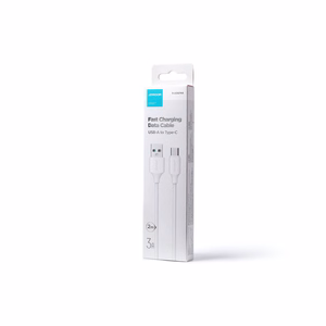 Joyroom Long-Lasting Series A9 USB-A / USB-C 3A kaapeli 2m - valkoinen