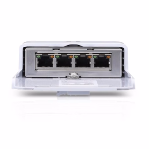 Ubiquiti NanoSwitch Gigabit Ethernet (10/100/1000) virransyöttö Ethernetin kautta (PoE) valkoinen