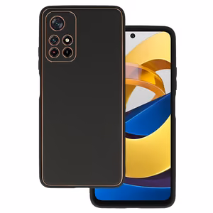 TEL PROTECT Luxury Suojakuori Xiaomi Redmi Note 11 5G/Note 11S 5G/Poco M4 Pro 5G:lle musta