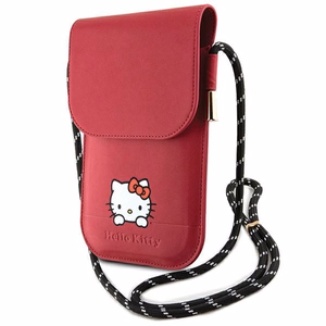 Hello Kitty Leather Daydreaming olkalaukku – vaaleanpunainen