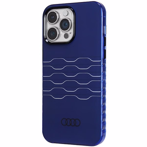 Audi IML MagSafe suojakuori iPhone 14 Pro Max:lle - sininen
