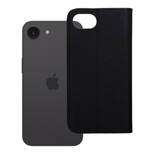 Läppäsuojakuori iPhone 16e (SE 4 2025):lle Sensitive Book musta