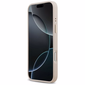 GUESS Suojakuori IPHONE 17 Pro Max MagSafe GUHMP17XPSAMSECP (PU W/ Peony Hot Stamp) vaaleanpunainen
