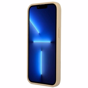 Guess GUHCP13LPSATLE iPhone 13 Pro / 13 6.1" beige/beige hardcase SaffianoTriangle Logo