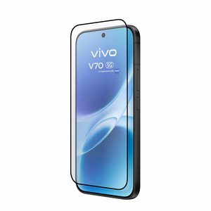 Crong 3D Armour Glass Lite full-adhesive tempered-glass screen protector for Vivo V70 5G