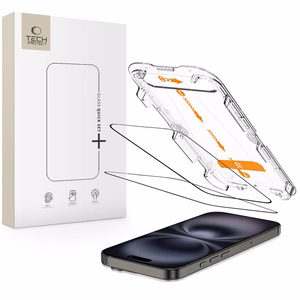 Tech-Protect Quick Set+ Karkaistu lasi 2-pack iPhone 15 / 16:lle