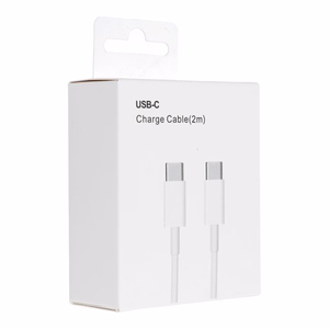 Kaapeli Type C - Type C PD QC3.0 3A 30W HD26 BOX 2 m valkoinen