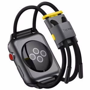 Ranneke Baseus Lets go Apple Watch Series 38 / 40mm harmaa/keltainen