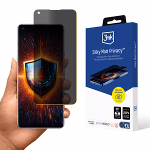 3mk Silky Matt Privacy tietosuojaava näytönsuojakalvo mallille OnePlus 9 Pro