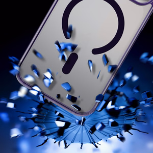3mk Frosty MagCase suojakuori iPhone 17 Pro Max:lle - violetti