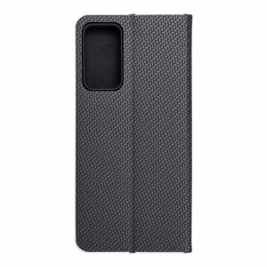 LUNA Book Carbon puhelinkotelo XIAOMI Redmi Note 11 Pro / 11 Pro 5G musta