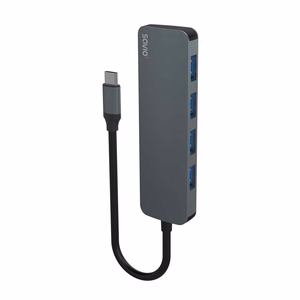 SAVIO USB-C keskitin - 4 x USB-A, AK-54