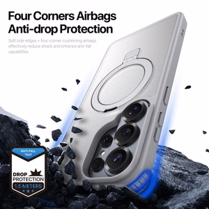 Case Dux Ducis Yind Magnetic Stand Samsung S948 S26 Ultra grey