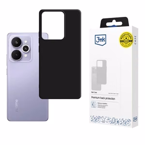 3mk Matt Case Realme 15 5G / 15 Pro 5G:lle - Musta