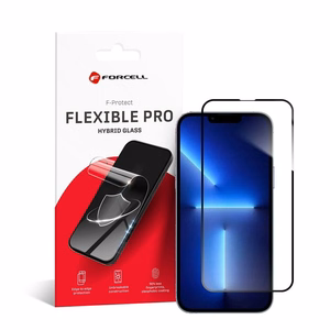 Hybrid glass to iPhone 13 PRO MAX / 14 PLUS Forcell Flexible 5D black