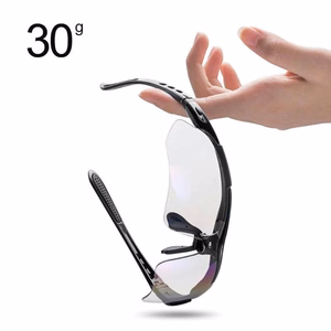 Rockbros 10141 fotokromaattiset UV400 pyöräilylasit - punaiset