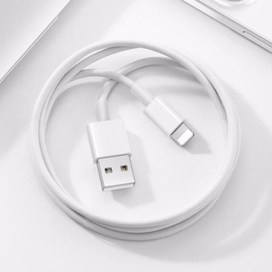 WiWU - Classic Series datakaapeli Wi-C006 USB A - Lightning 2,4A - valkoinen