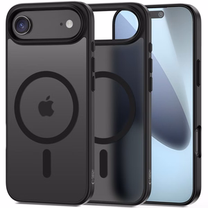 Tech-Protect MagMat MagSafe Suojakuori iPhone 17 Air:lle - Matta Musta