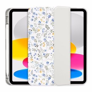 Tech-Protect SC Pen Case for iPad 10.9" 2022 (10th gen.) / 11" 2025 (11th gen.) - Daisies with Leaves