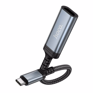 Hoco UA43A USB-C – HDMI Naaras Sovitin 4K 30Hz 0,2m Teräksenharmaa