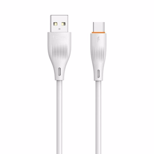 T-PHOX kaapeli X-Lite Type-C, valkoinen, 1M 3A