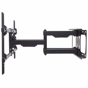 Manhattan TV- ja näyttöseinäkiinnike, täysliikkuva, 1 näyttö, 37–75", musta, VESA 200x200–800x400 mm, maks. 75 kg