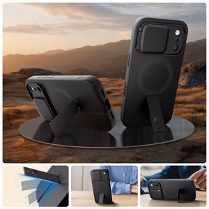 Tech-Protect Kevlar Aura MagSafe Suojakuori iPhone 17 Pro Max:lle - Musta