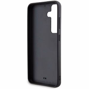 Karl Lagerfeld Rhinestone Metal Logo Suojakuori Samsung Galaxy S24+:lle - musta