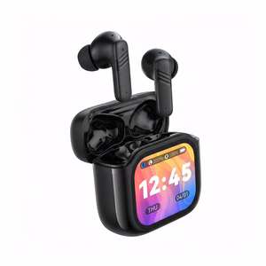 XO Bluetooth-kuulokkeet X50 TWS LCD musta ANC + ENC kaksoismikrofoni