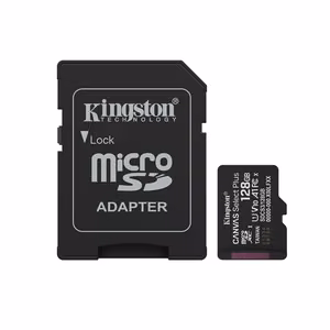 Kingston microSD Memory Card 128GB Canvas Select+